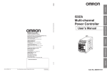 G3ZA Multi-channel Power Controller User Manual
