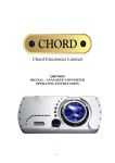 QBD76HD manual - Chord Electronics