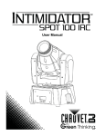 Initimidator Spot 100 IRC User Manual Rev. 2