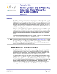 Application Note: Vector Control of a 3-Phase AC Induction