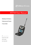 MTP40 User Manual