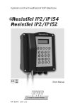 FHF ResistTel IP2 User Manual