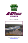 E-ZPass User Manual