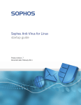Sophos Anti-Virus for Linux startup guide