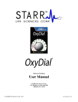 User Manual - Starr Life Sciences