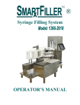 Smartfiller Operator`s Manual Rev. 1.4