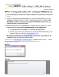 MnChoices Tips about Offline mode
