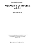 OSEKturbo OS Installation