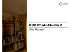 HDR PhotoStudio 2 User Manual