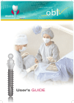 User`s guide 2013 - EuroTeknika Implants