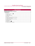 SmartMan Infant User Manual Table of Contents