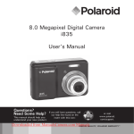 Polaroid i835 User`s Manual - Downloaded from ManualsCamera