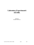 Laboratory Experiment 6 EE348L