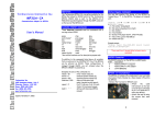 MP3SA-CA User Manual