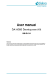 DA14580 Development Kit