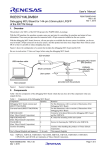 R0E5571MLDMB01 User`s Manual Debugging MCU Board for 144