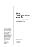 SAM Configuration Manual