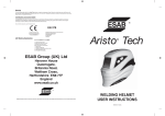 ESAB-Aristo-tech-User Manual GB- page1