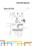 Ditec EL31R - DITEC ENTREMATIC