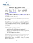 BUSI 3500 A/B – Applied Corporate Finance (Otchere)