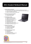 2011 Student Netbook Manual