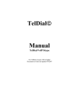 TelDial™ User Manual