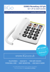 Doro PhoneEasy 331ph - User Manual