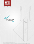 Pegasus NX - User Manual