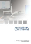 Accessible PC Quick Start user guide