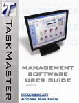 Taskmaster Management Software User Guide