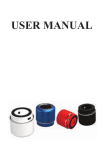 USER MANUAL