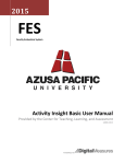 Activity Insight Basic User Manual 08-2015