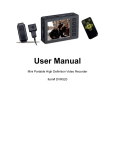 User Manual for DVR 520