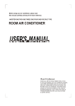 Condenser User Manual