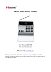 User Manual of LCD-show Alarm System