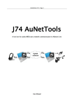 J74 AuNetTools User Manual