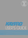 Kaypro II User Manual