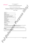 CY-8089 Human Lactoferrin ELISA Kit