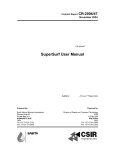 SuperSurf User Manual