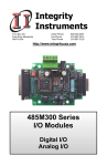 Users Manual - Integrity Instruments