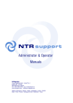 NTRsupport - Administrators & Operators Manual