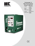 Owner`s Manual Cobramatic® II Wire Feed Cabinet