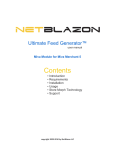 Contents - NetBlazon