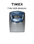 T100 USER MANUAL - Raleigh Time Recorder Company