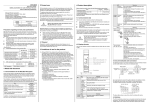 Safety Controller CC-Link Interface Module User`s Manual (Hardware)