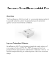 Sensoro SmartBeacon-4AA Pro User Manual
