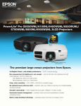 PowerLite Pro G Product Brochure