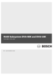 RAID Subsystem DVA-08K and DVA-16K