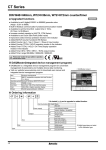Autonics CT Series Counter/Timer Datasheet PDF (1.1