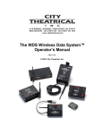 The WDS Wireless Data System User Manual